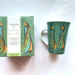 Oscardo Ceramic Mug FRIENDS by Maxine Noel Open Box Sioux Artist Coffee Cup